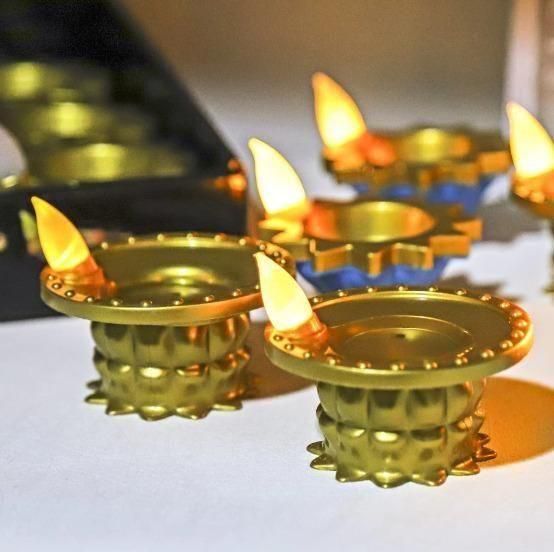 Water Pouring LED Light Diya