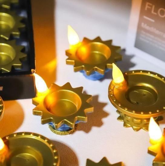 Water Pouring LED Light Diya