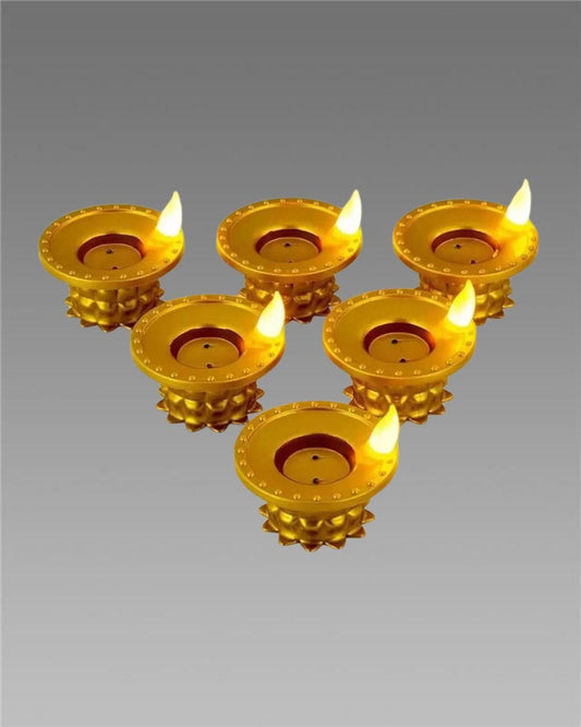 Water Pouring LED Light Diya