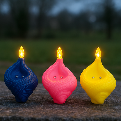 Shankh Water Sensor LED Diya
